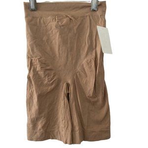 Rhonda Shear Shaping Shorts Womens Size Small Nude Stretch